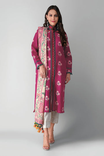 Llk21405 Pink Khaadi Winter 2021